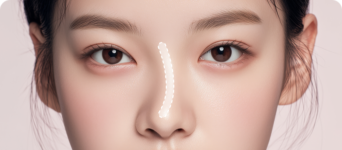 휘어진 정도가 심한 경우