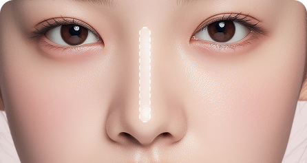 보형물이 비쳐보이는 경우